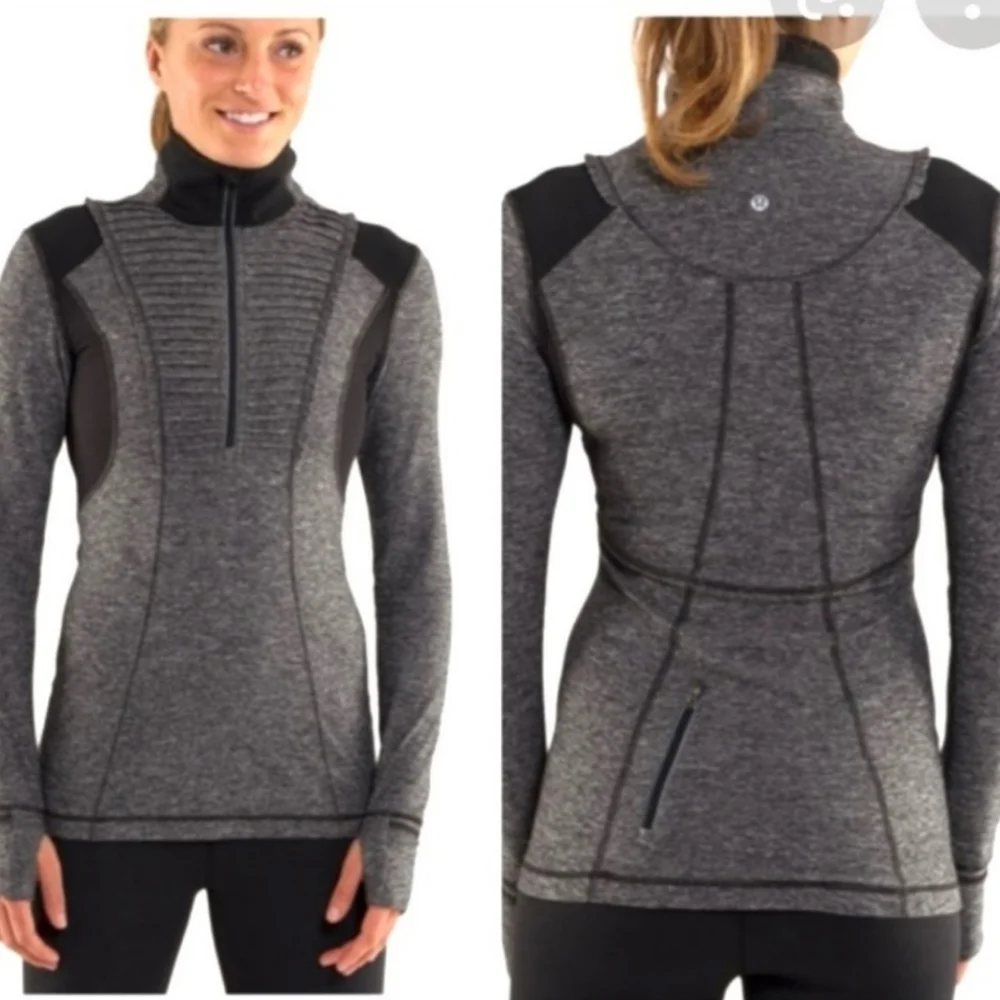 Lululemon long sleeve top...really cute detail! Great condition, no flaws. - Picture 1 of 1